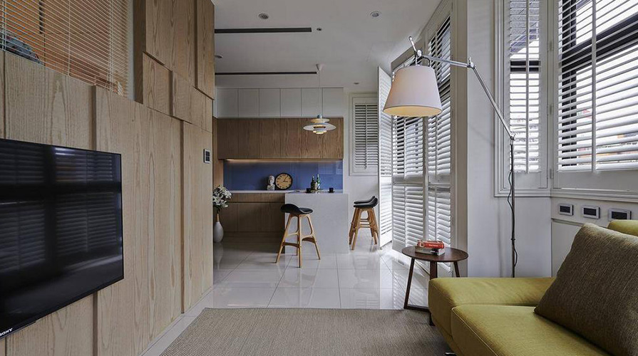 南通裝修案例66方混搭二居