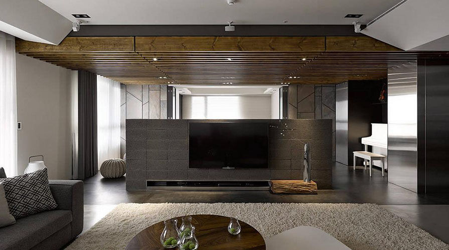 南通裝修案例231方現(xiàn)代簡約四居