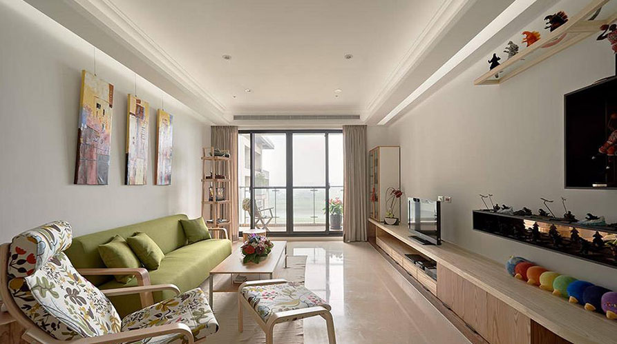 南通裝修案例165方北歐三居