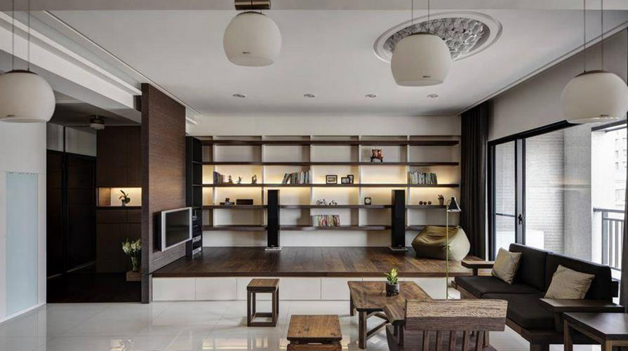 南通裝修案例132方混搭三居