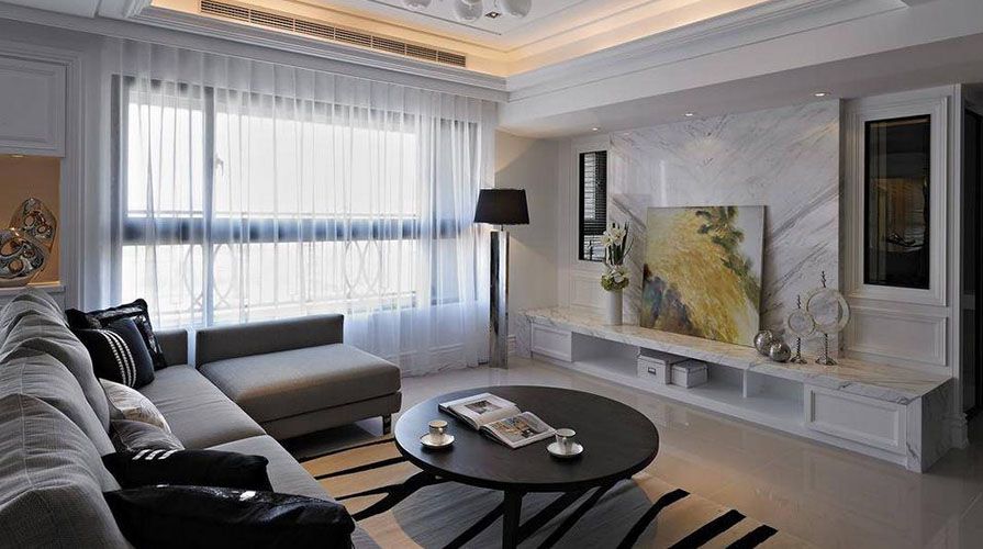 南通裝修案例198方美式三居