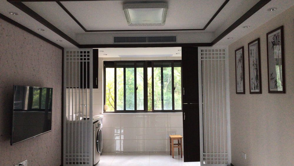 南通裝修案例御景瀾庭兩居室中式裝修