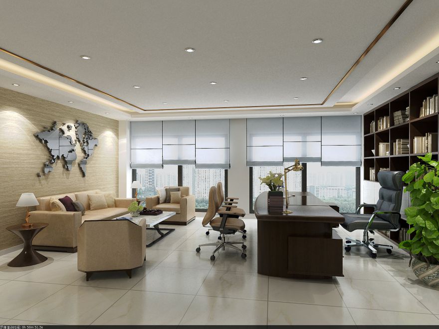 大氣簡約辦公室